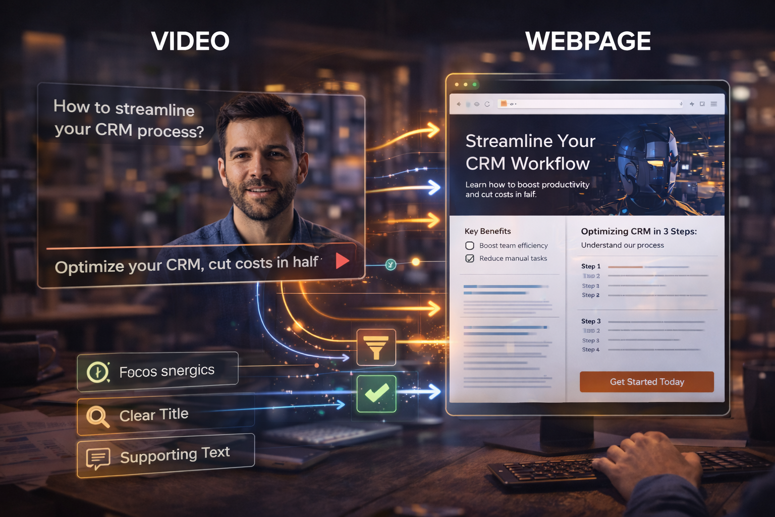 Visual Content Designed for SEO: How Video and Page Work Together